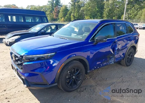 2023 Honda Cr-V Hybrid Sport z USA, uszkodzony, nr VIN 7FARS6H58PE041738